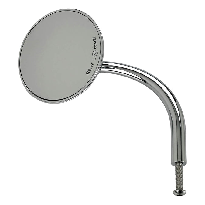 Utility Mirror Round CE Perch Mount - Chrome - Pair
