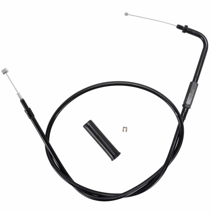 Throttle Idle Cable OEM 55355-92 Harley Dyna 1992-1995 - Blacked Out