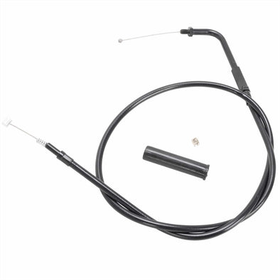 Throttle Idle Cable OEM 55355-92 Harley Dyna 1992-1995 - Blacked Out