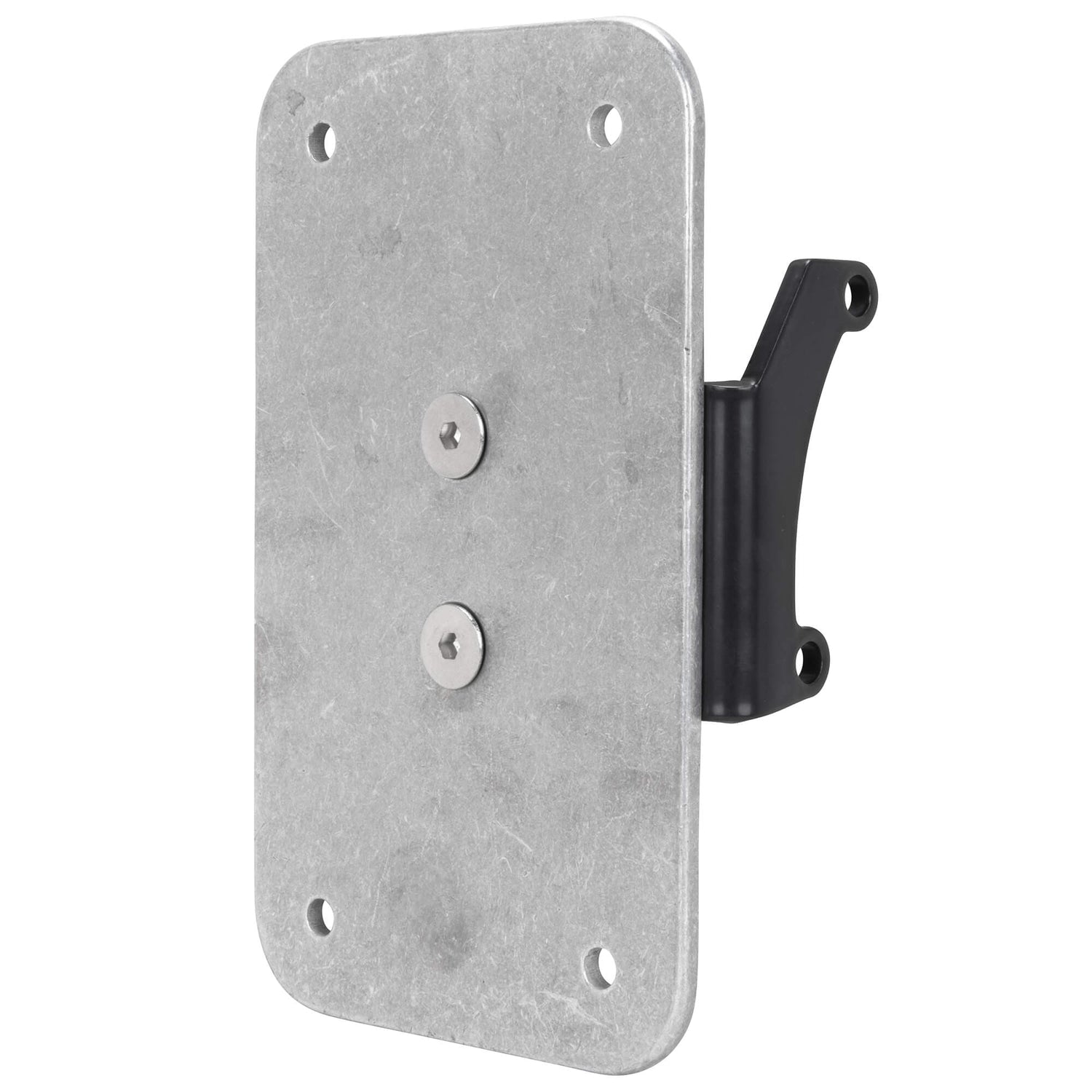 Chief Vertical License Plate Mount – Black Plastic Rear Holder For Vehicles (Unbranded, Made In USA)