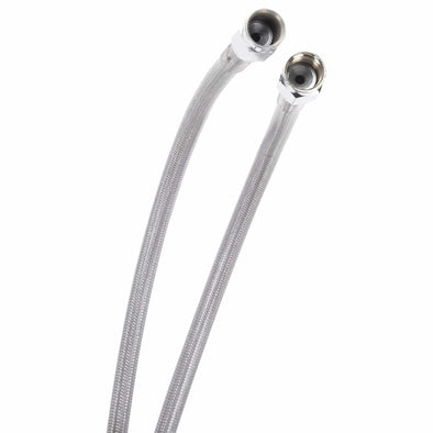 Universal Braided Stainless Brake Line - 38" - Clear Coated