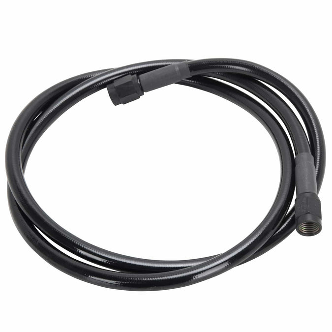 Universal Braided Stainless Brake Line - 28" - Ebony