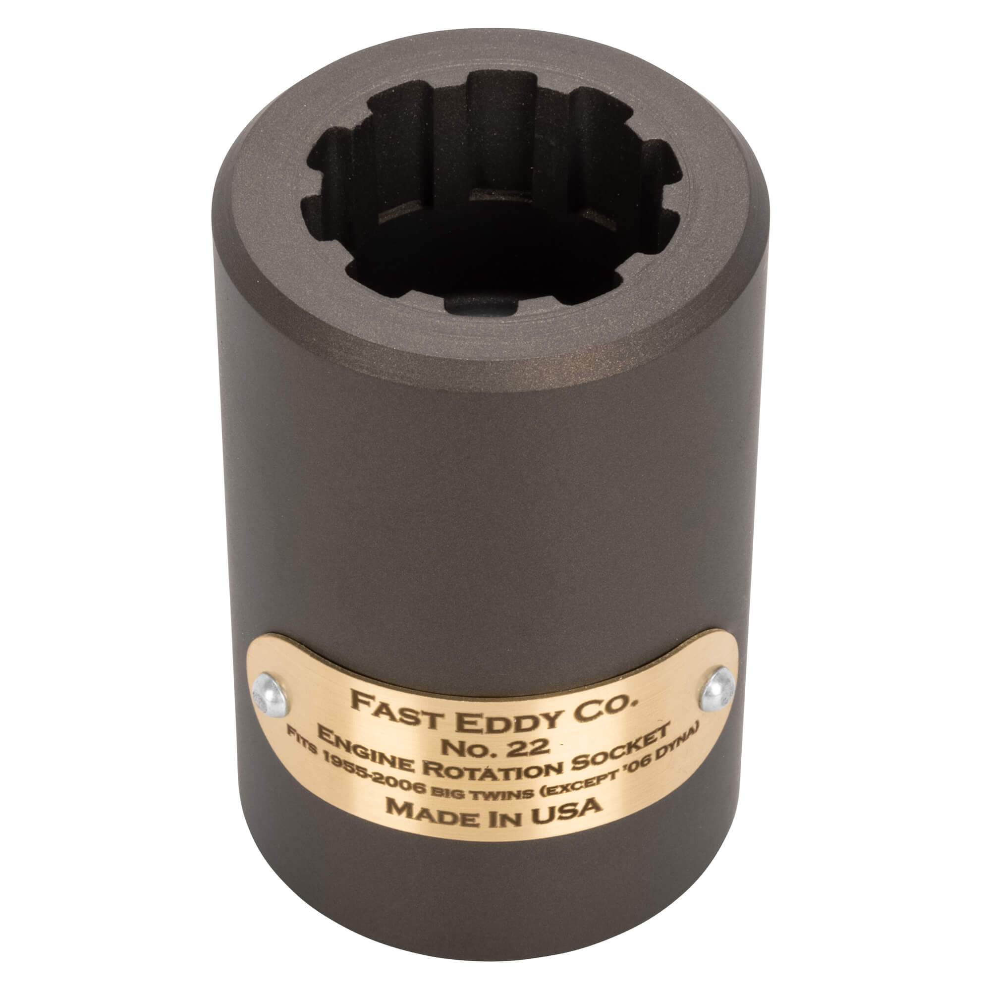 Socket Rotation Fast Eddy Co. No. 22 Engine Rotation Socket - 10 Spline for 1955-2006 ...