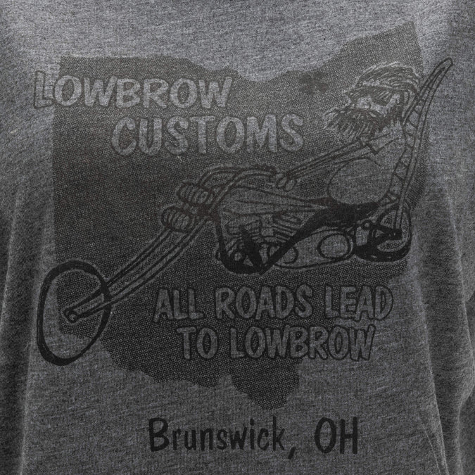 Womens All Roads Lead To Lowbrow T-Shirt