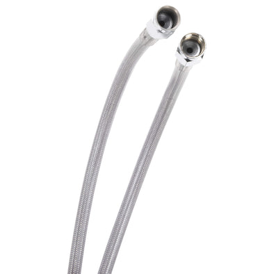 Universal Braided Stainless Brake Line - 54" - Clear Coated