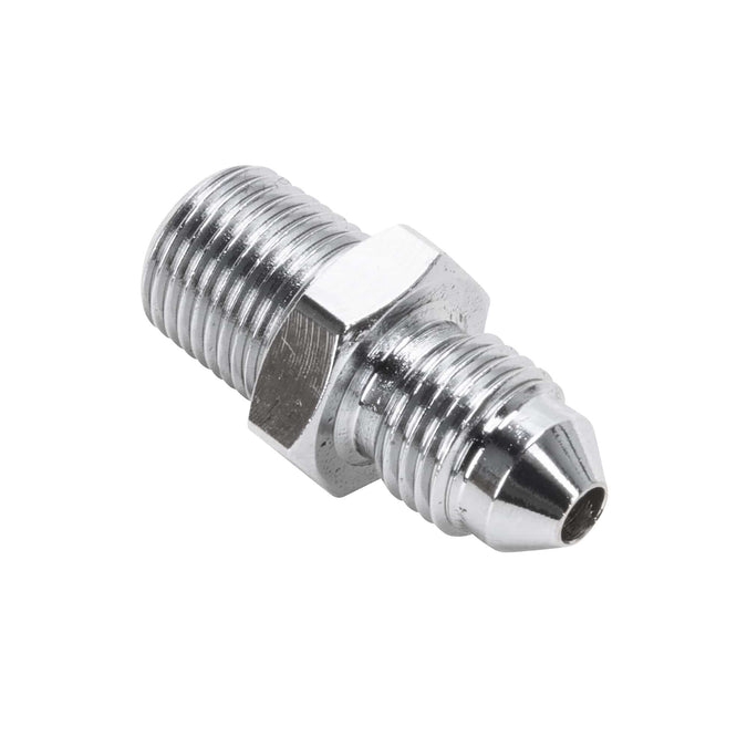 1/8 inch NPT to -3 Fitting - Chrome