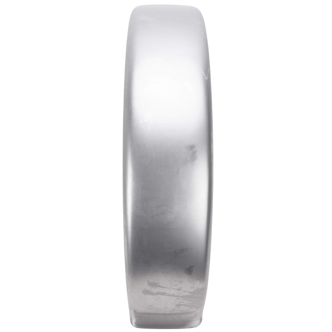 6 inch Wide Flat Trailer Fender with Bobbed End - Steel