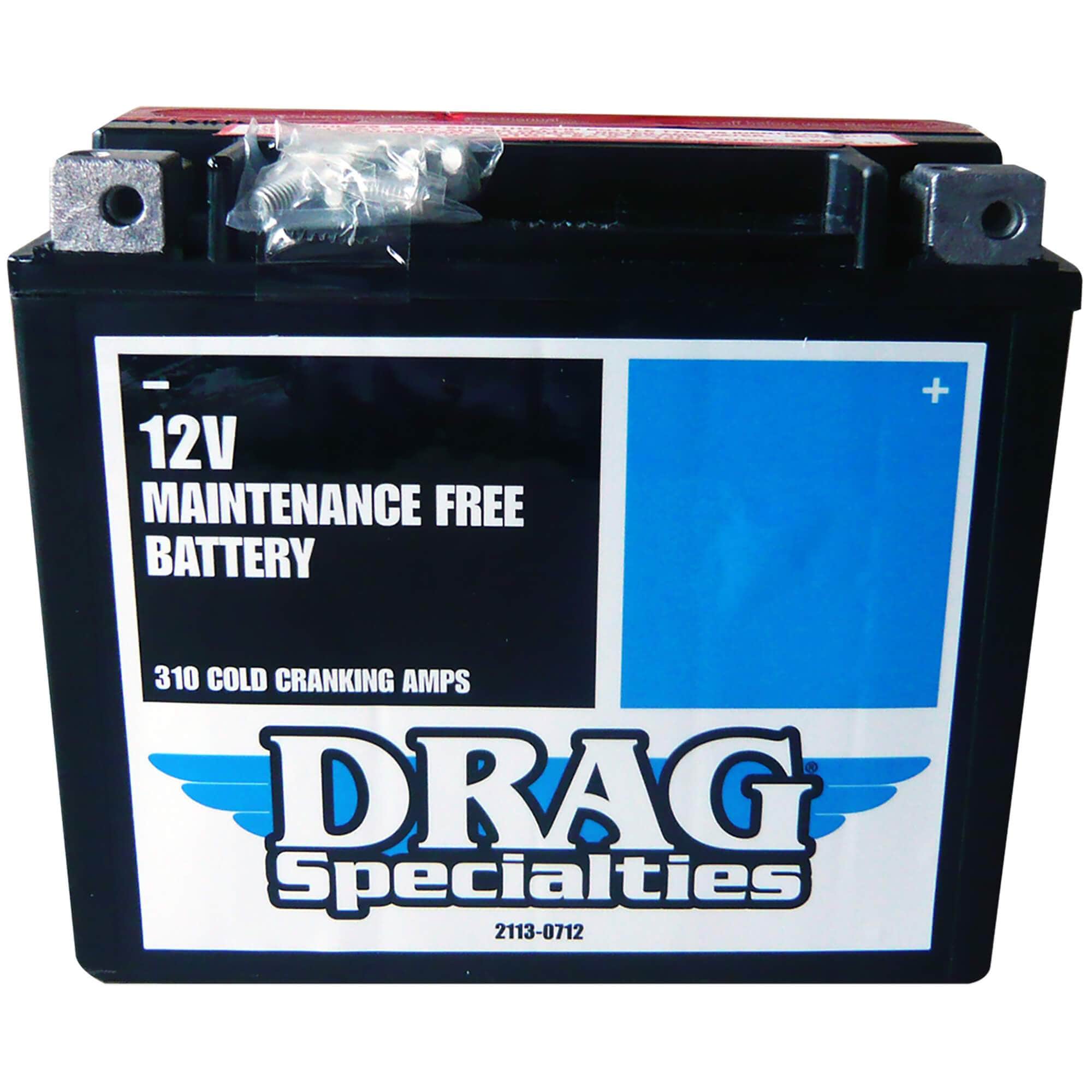 Drag Specialties AGM Maintenance Free Battery 1997-2003 Harley