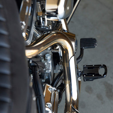 Punisher Foot Pegs H-D Classic - Black