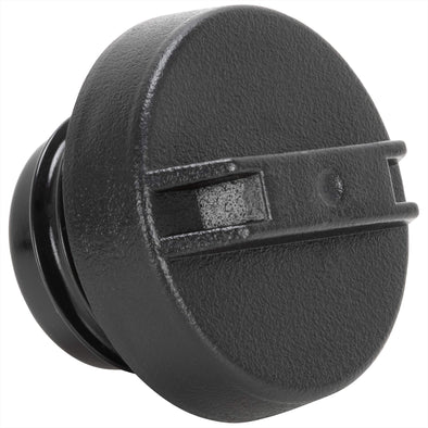 Dresser Style Screw-In Harley Style Vented Gas Cap - 1992 & Up - Black