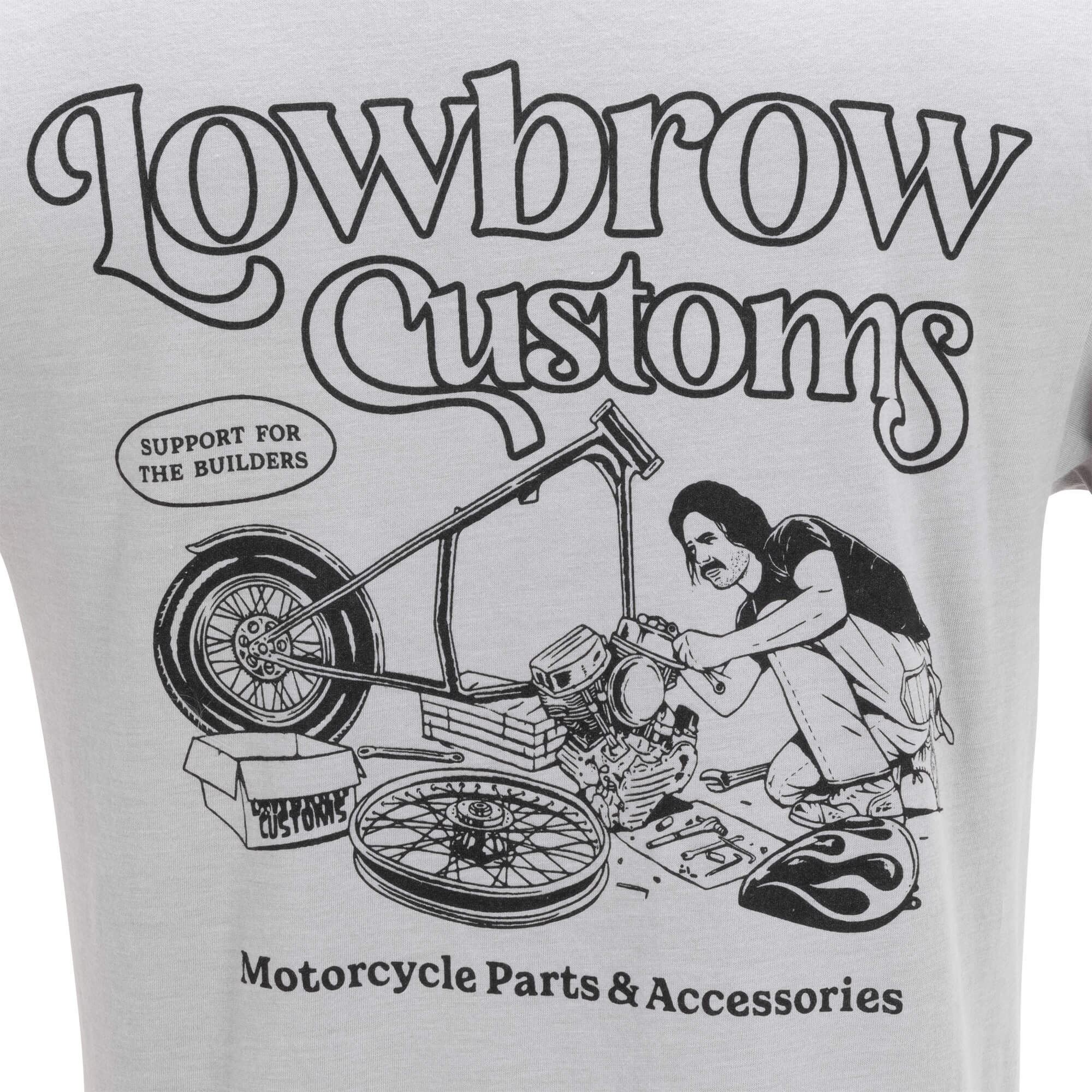 Lowbrow Customs Garage Builder T-Shirt