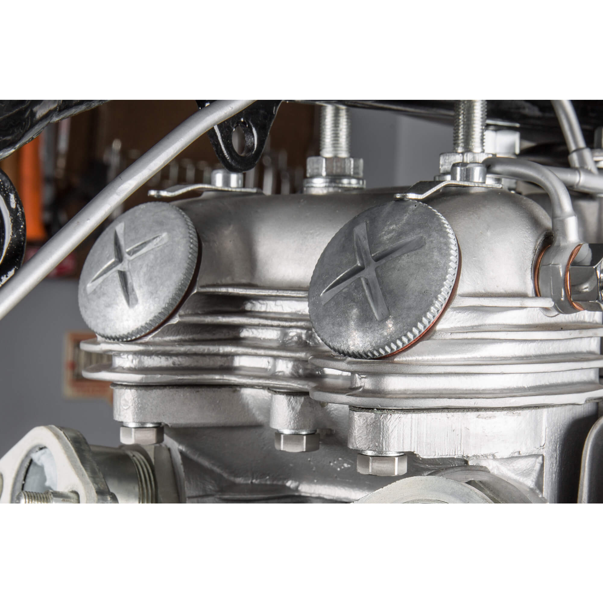 British Standard Rocker Cap/Valve Cover Set Triumph 350 500 650 Unit ...