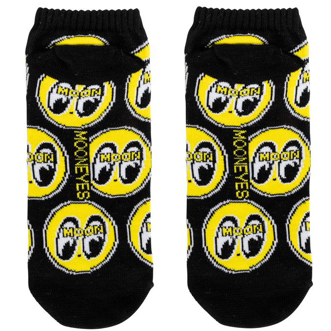 Eyeball Ladies Ankle Socks - Black