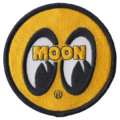 MOON Logo Round Patch - Yellow