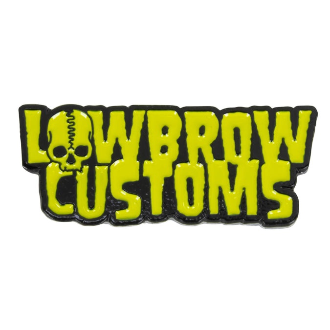 Lowbrow Customs Logo Lapel Pin
