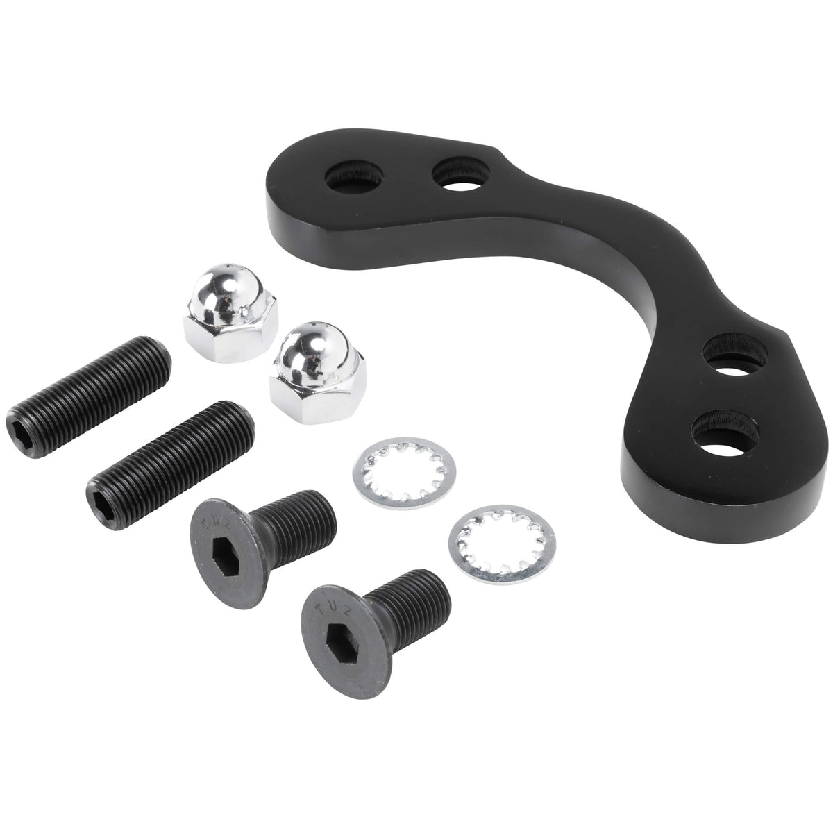 Mid-USA Hardbody Handlebar Riser Adapter Kit for Springers - Black ...