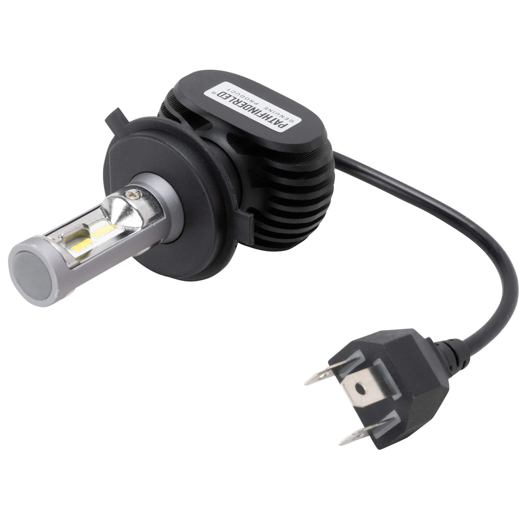 Pathfinder Led Pathfinder LED Replacement Fanless LED H4 Headlight Bulb – Lowbrow Customs