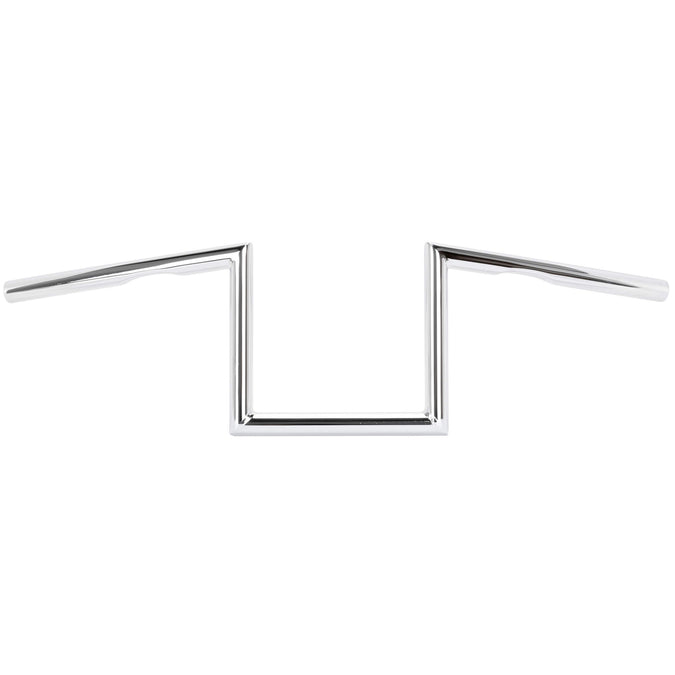 Z Bar Handlebars - 1 inch - 8 inch Rise - Chrome