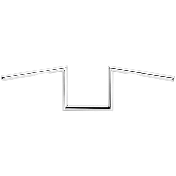 Z Bar Handlebars - 1 inch - 8 inch Rise - Chrome