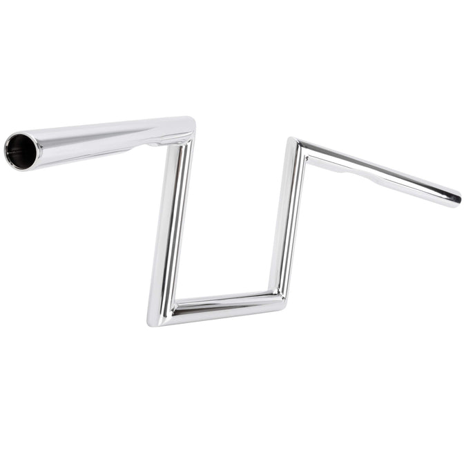 One Inch Handlebars Cycle Standard Z Bar Handlebars - 1 inch - 8 inch Rise - Chrome ...