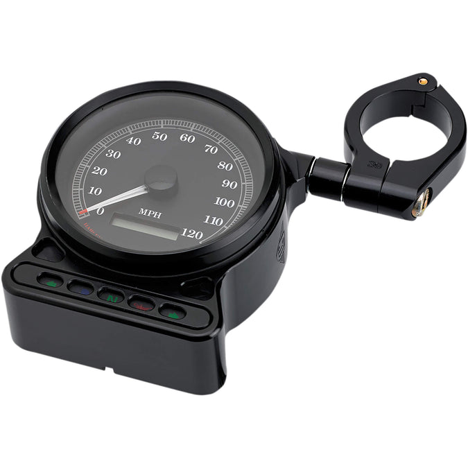 OE Indicator Speedometer Side Mount  - Black - 1995-2013 Harley-Davidson Sportster XL