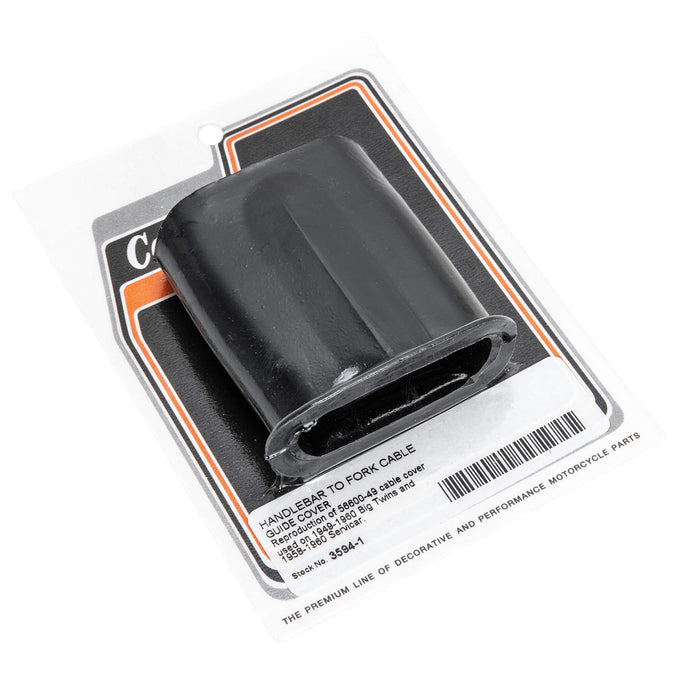 #3594-1 Handlebar To Fork Cable Guide Cover 1949-1960 Harley-Davidson Big Twins 1958-1960 Servicar