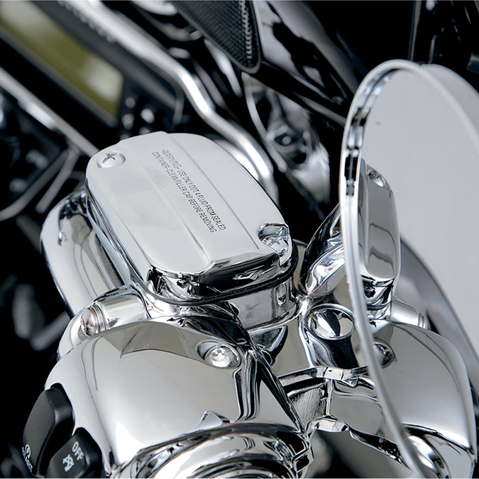 Brake/Mechanical Clutch Controls Kit - Chrome - 2008-13 Harley-Davidson FLHX/FLHT/FLTR/FLHR