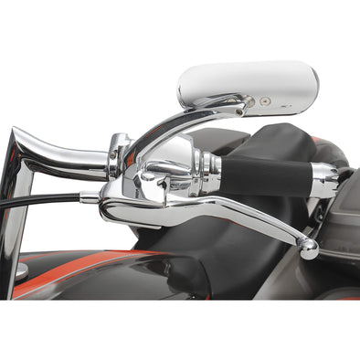 Brake/Mechanical Clutch Controls Kit - Chrome - 2008-13 Harley-Davidson FLHX/FLHT/FLTR/FLHR