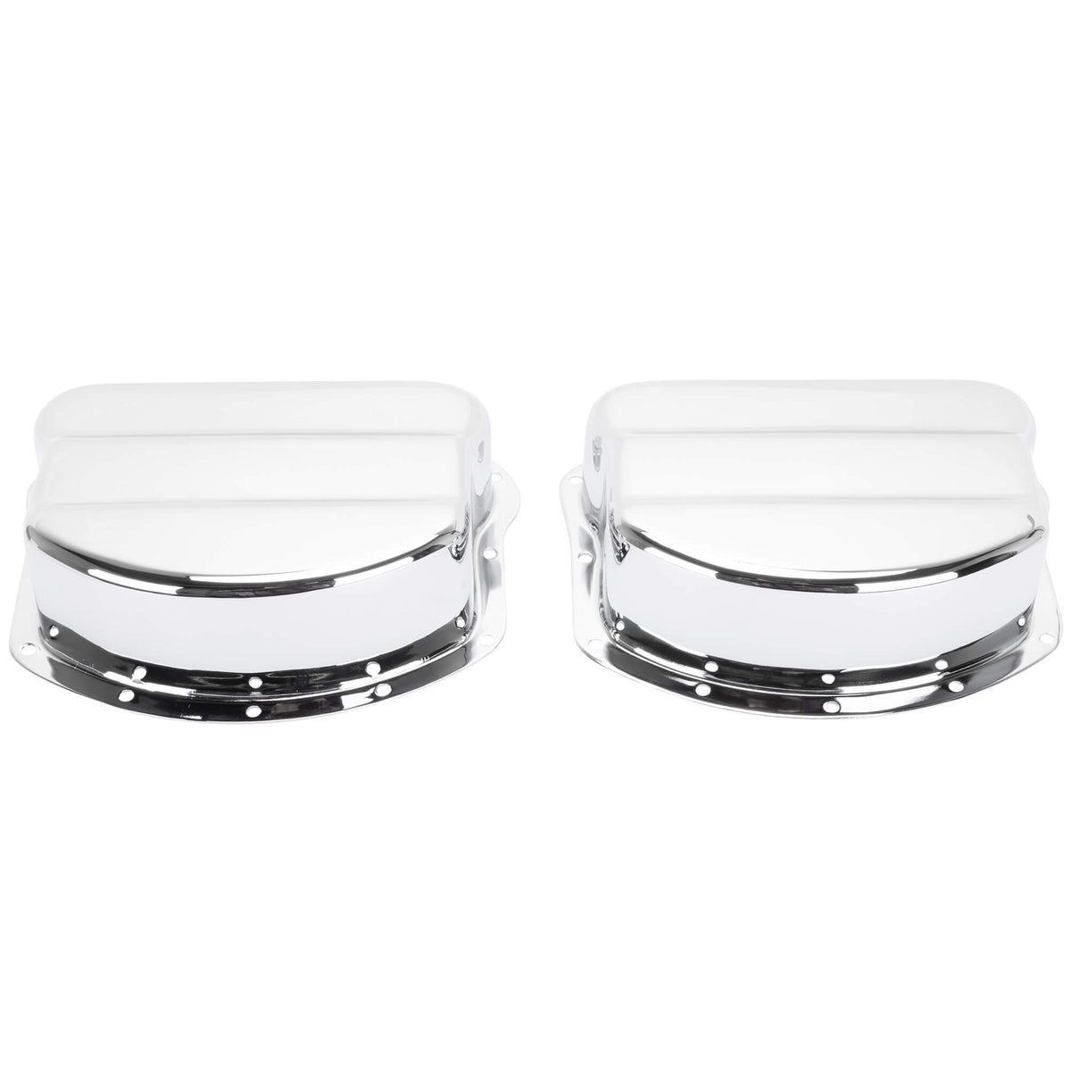 Custom Chrome Rocker Boxes Cycle Standard Rocker Box Covers - Chrome - 1948-65 Harley-Davidson ...