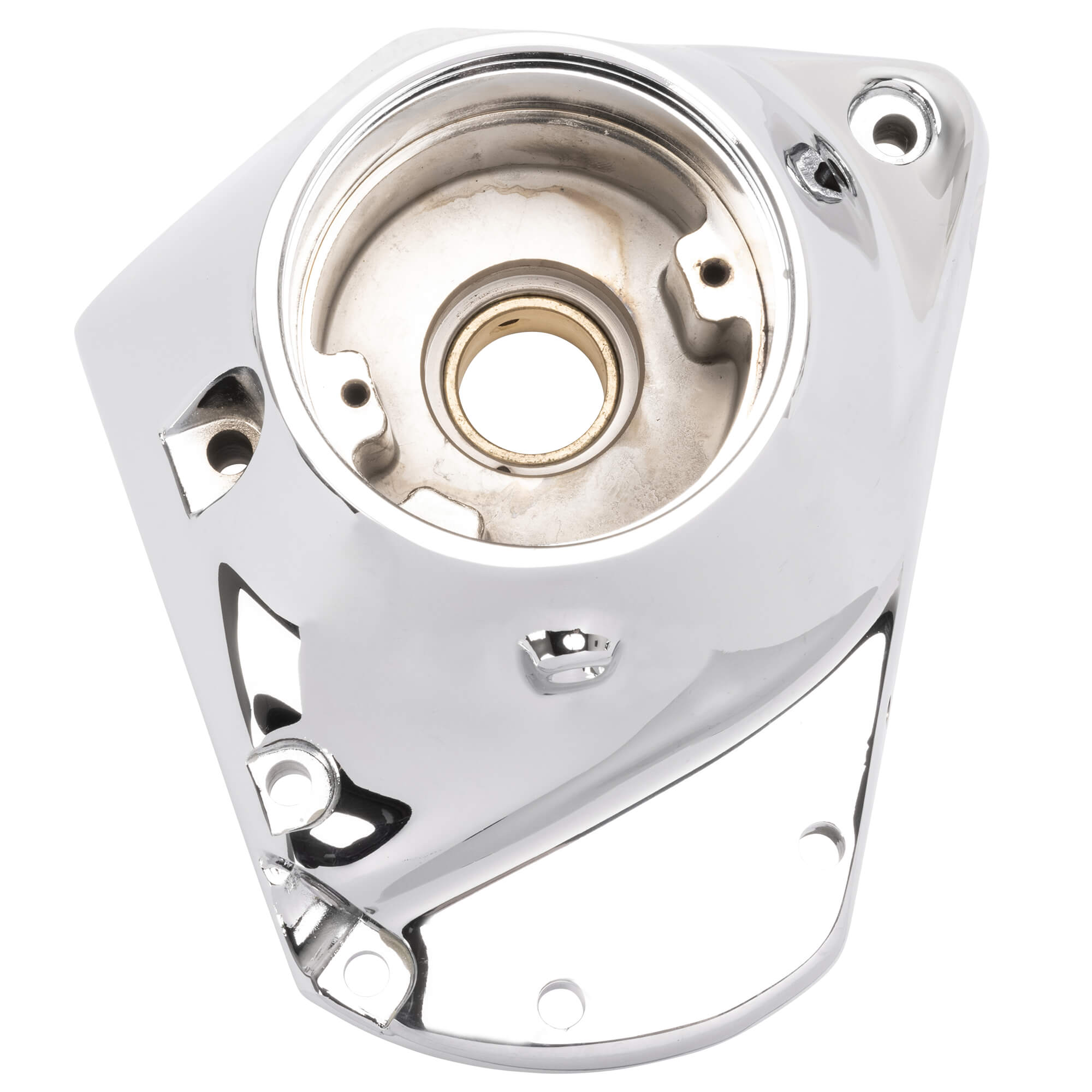 Billet Proof Designs Pair Chrome Gas Caps – Early CAM Style For 1973-1982 Harley FL & FXS 61102-73