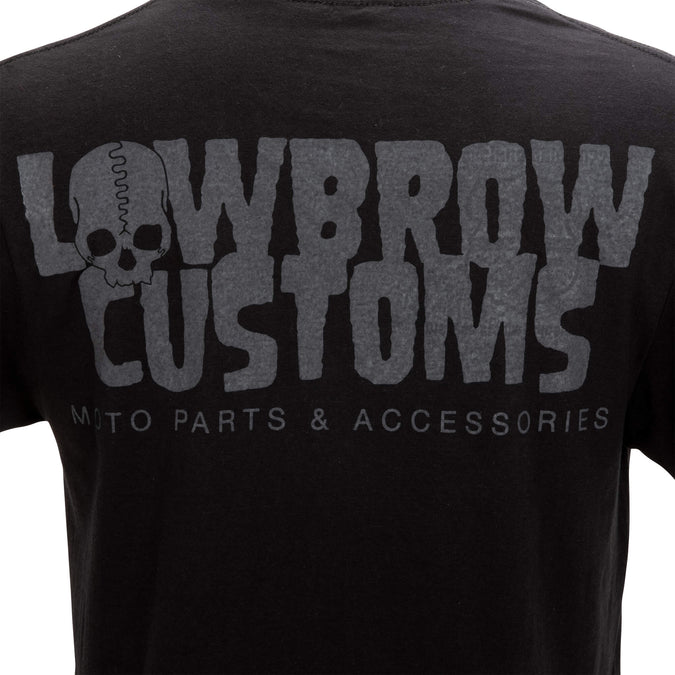 Lowbrow Customs Black-Out T-Shirt