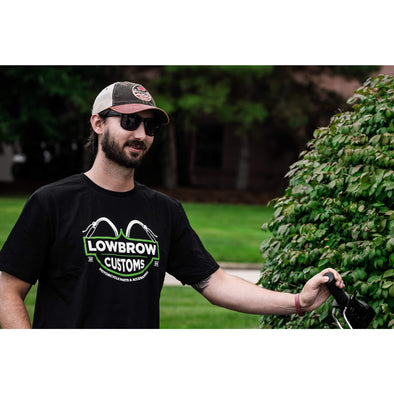 Lowbrow Customs Bar and Shield T-Shirt