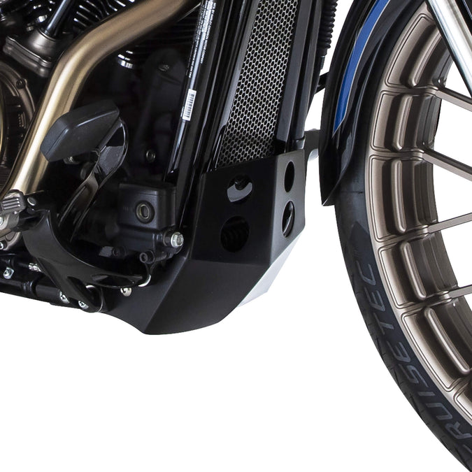 Skid Plate - Black - 2018-21  Harley-Davidson Softails