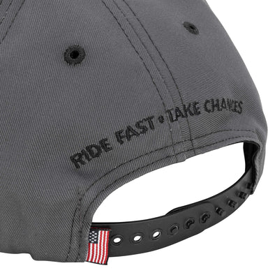 Ride Fast Take Chances Premium Snap Back Hat - USA Made