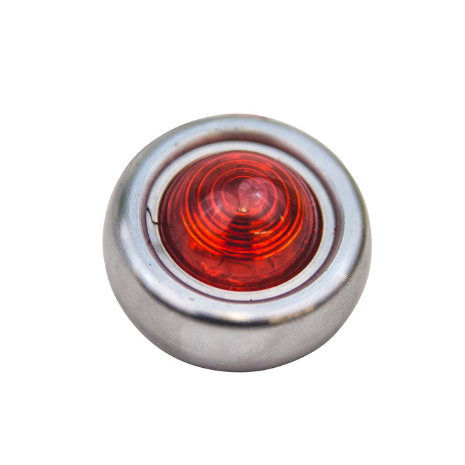 Prism Supply Co. Stainless Steel Ripple Flat Tail Light - Weld-On