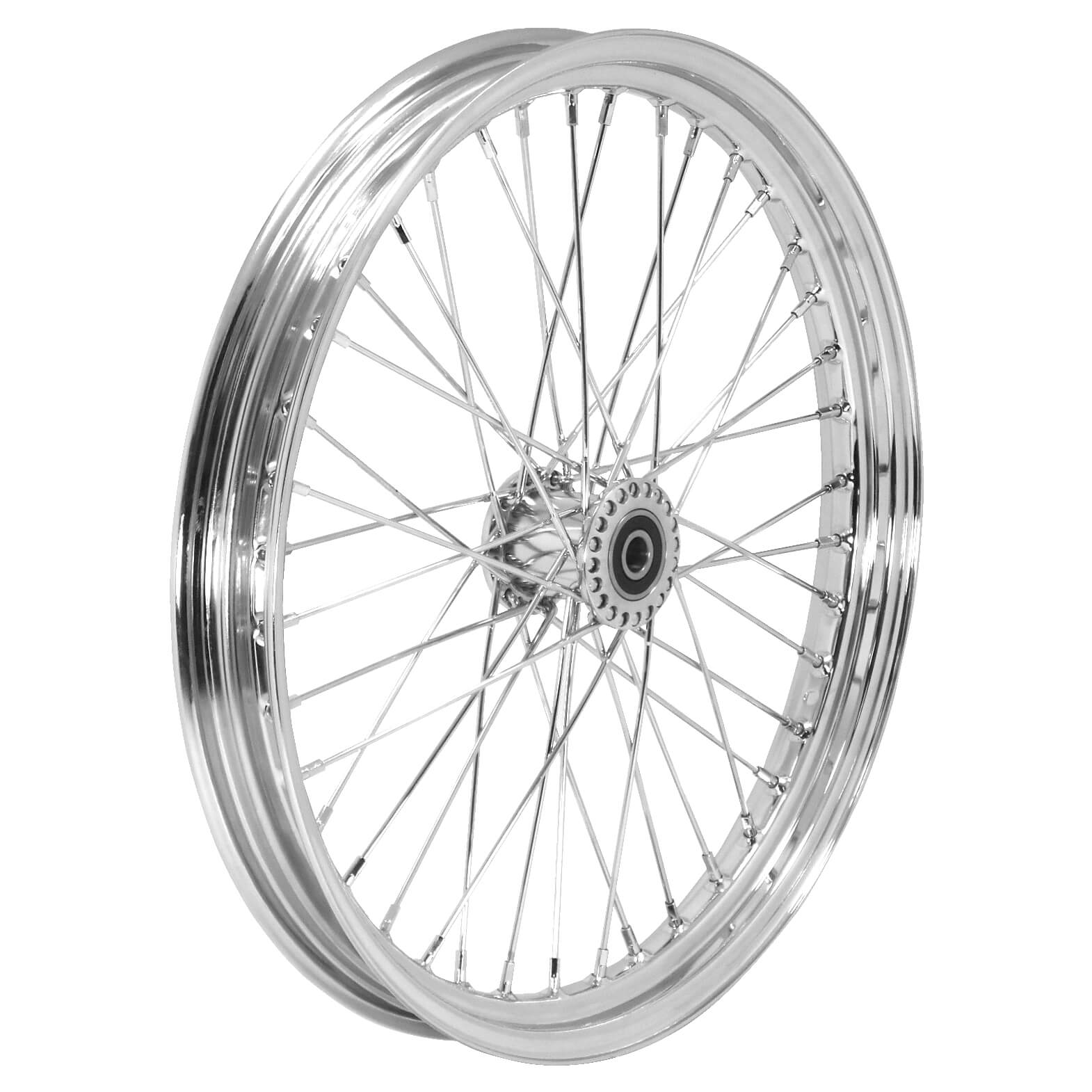Front Spool Mid-USA 21 x 2.15 Chrome Front Spool Wheel – Lowbrow Customs