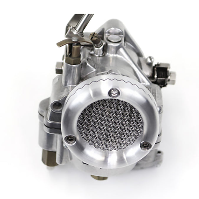 Aluminum KR Bee Blocker - SS Screen - S&S Super E/G Carburetor Velocity Stack