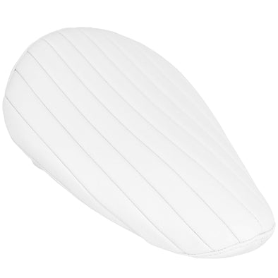 Bates Style 1 inch Tuck-n-Roll Solo Seat - White