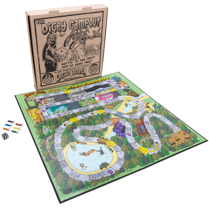 The Dicey Campout Board Game