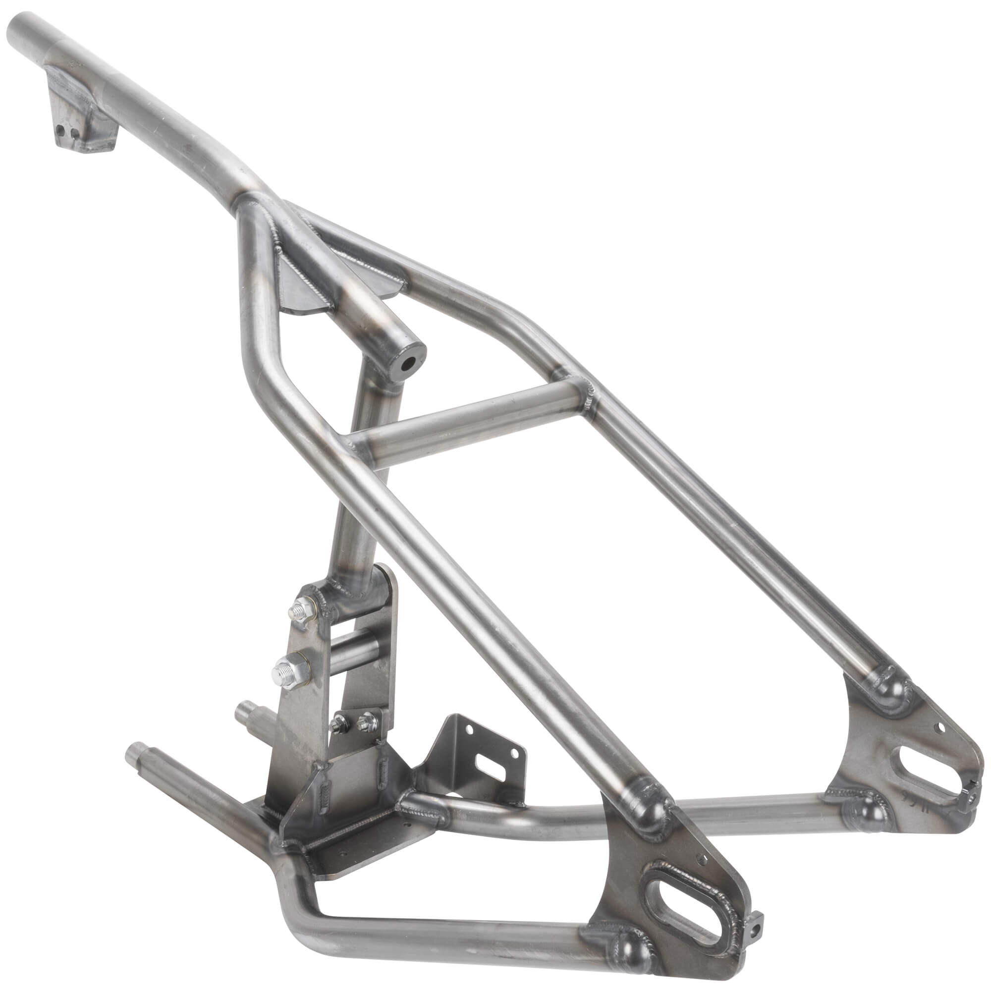 Custom Hardtail Lowbrow Customs Weld-On Hardtail Frame for 2004-2022 Harley-Davidson ...