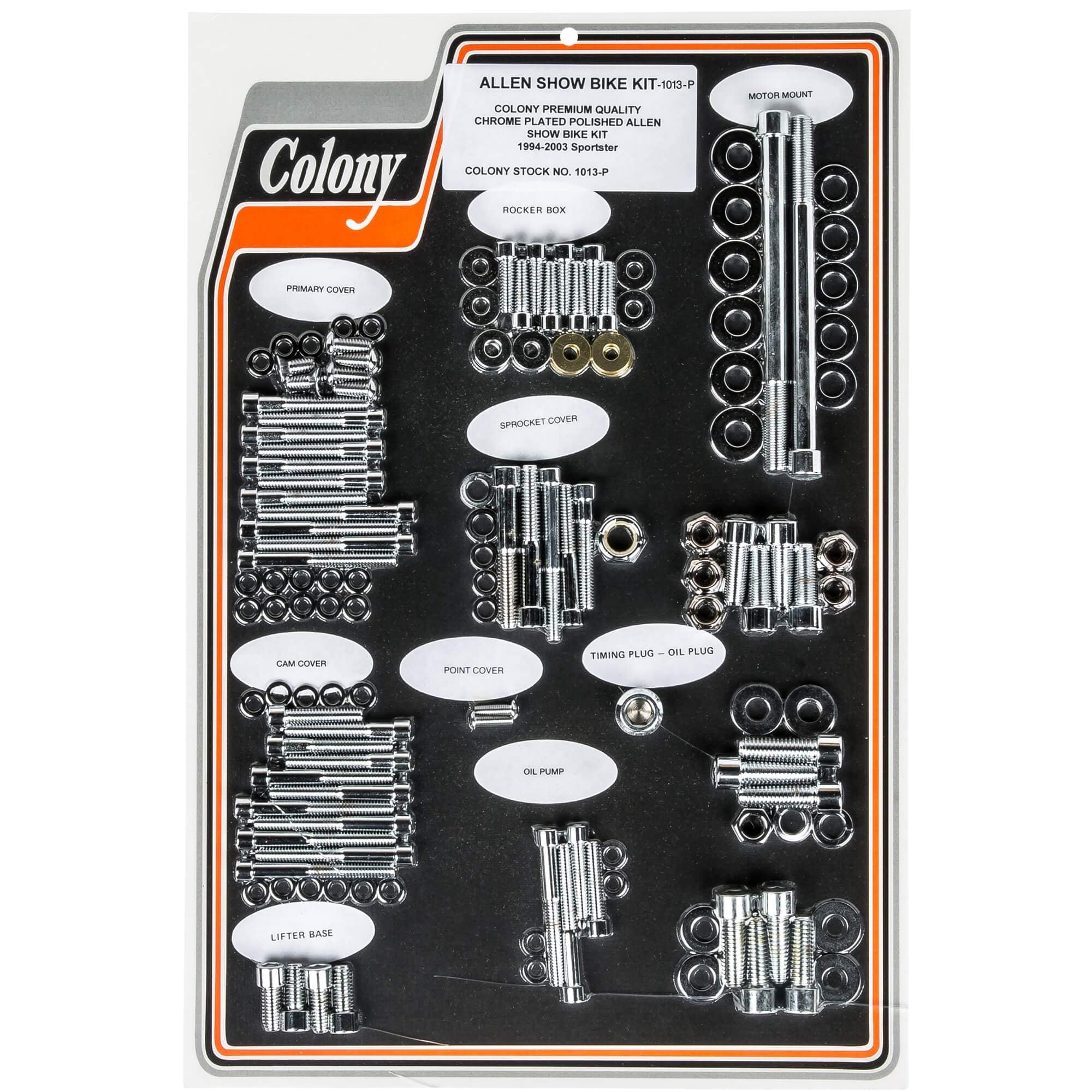 Colony Machine #1013-P Complete Show Bike Kit Smooth Allen