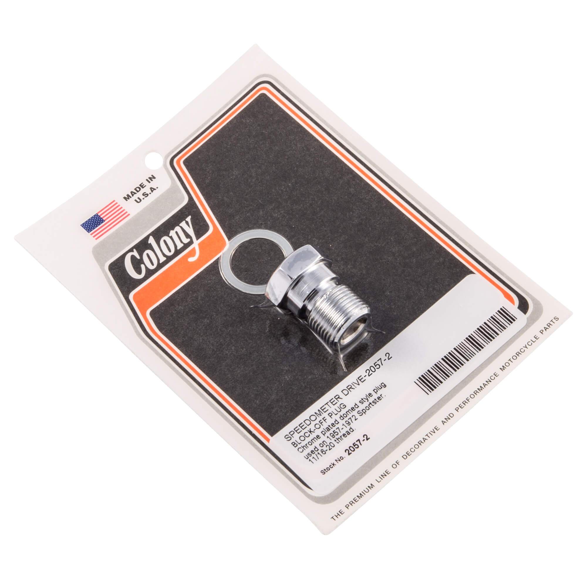 Colony Machine #2057-2 Speedometer Drive Block Off Plug 1957-1972 ...