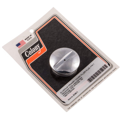#2144-1 Aluminum Primary Cover Filler Plug 1954-1970 Harley-Davidson Sportster
