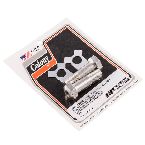 Colony Machine #2185-4 Upper Bracket BoltAnd Lock Kit 1949-1984
