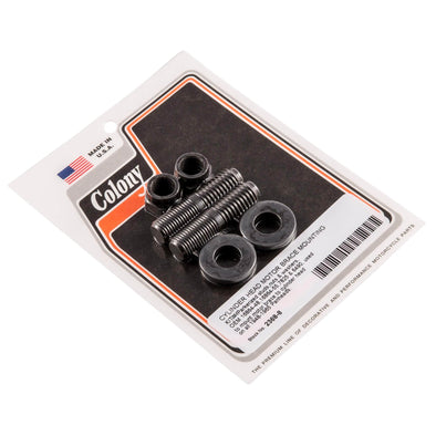 #2368-8 Cylinder Head Motor Brace Mounting Kit 1948-1965 Harley-Davidson Panhead - Parkerized