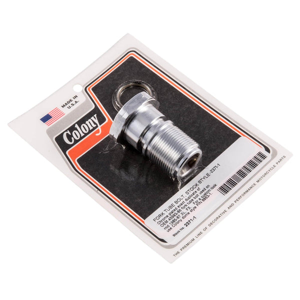 Colony Machine #2371-1 Fork Tube Bolt 1985-1987 Harley-Davidson XL