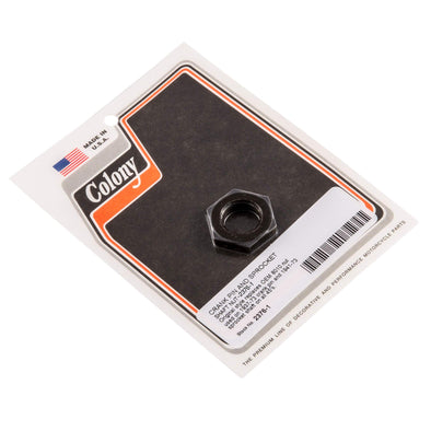 #2376-1 Crank Pin and Sprocket Shaft Nut Harley-Davidson OEM# 8010