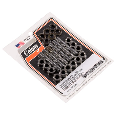 #2379-36 Transmission Top Cover Mounting Kit 1915-1930 Harley-Davidson Twins - Parkerized