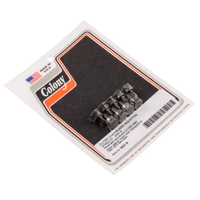 #2431-9 Outer Chain Guard Mounting Screw Kit 1951-1973 Harley-Davidson Servi-car - Parkerized