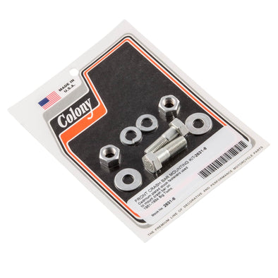 #2631-8 Front Crash Bar Mounting Kit 1951-1954 Harley-Davidson Big Twin - CAD Plated